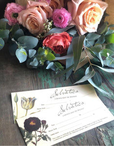 Certificado de Regalo